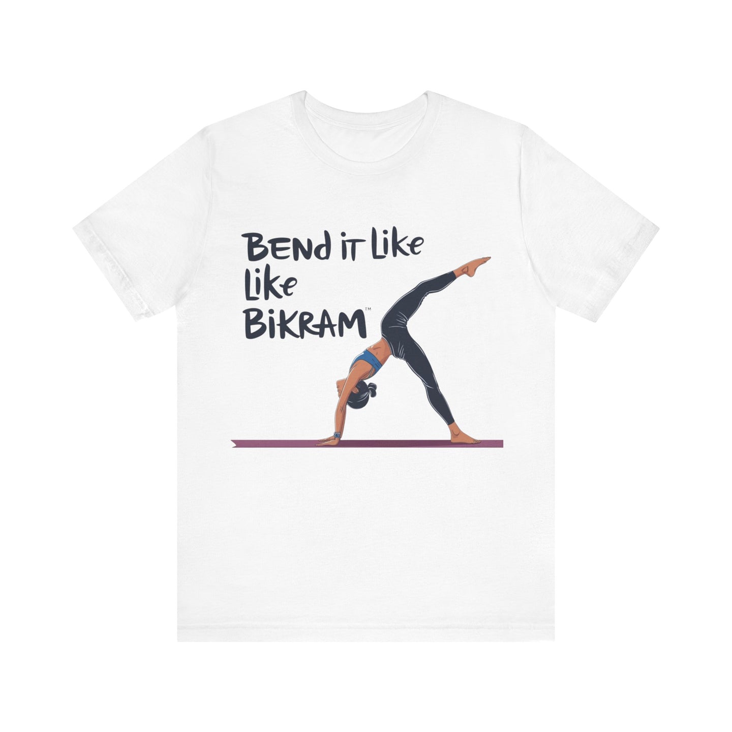 Yoga Tee Bend It Like Bikram